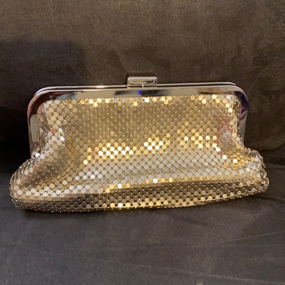 Women’s Gold tone evening purse